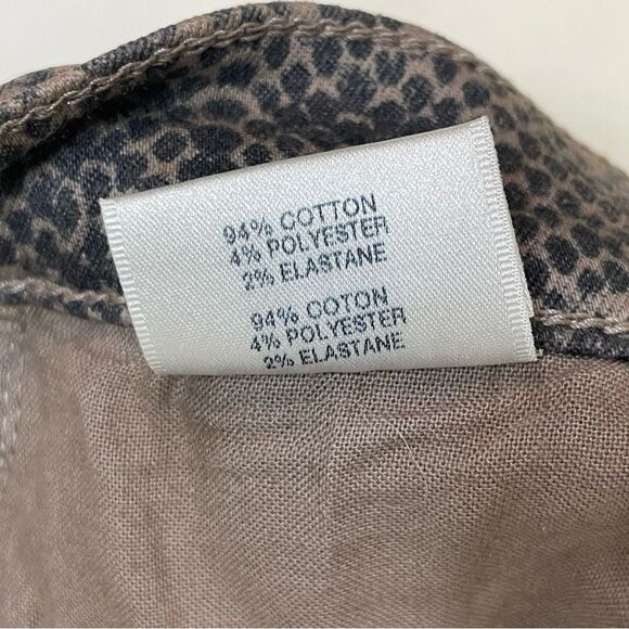 J Brand Lillie Coated Boa High Rise Crop Skinny Jeans Women 29 - Picture 7 of 12